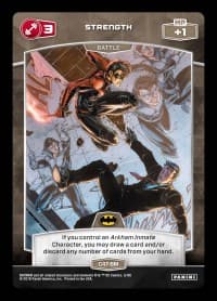3 Strength (C47-BM) - Batman - MetaX TCG card