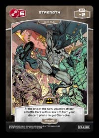 6 Strength (C58-BM) - Batman - MetaX TCG card