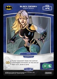 Black Canary - Dinah Drake - Batman - MetaX TCG card