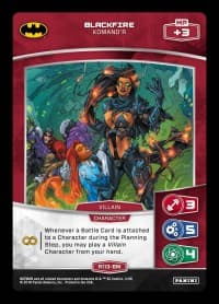 Blackfire - Komand'r - Batman - MetaX TCG card