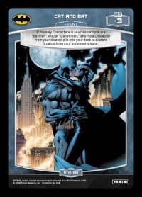 Cat and Bat - Batman - MetaX TCG card