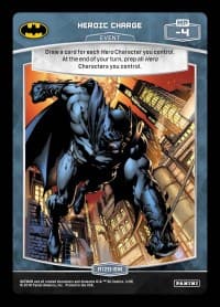 Heroic Charge - Batman - MetaX TCG card
