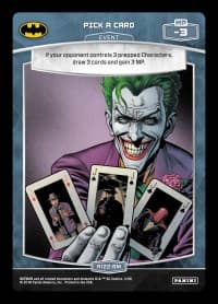 Pick a Card - Batman - MetaX TCG card