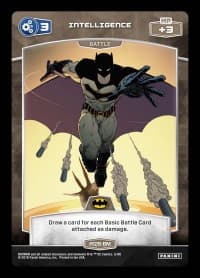 3 Intelligence (R128-BM) - Batman - MetaX TCG card