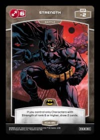 6 Strength (R135-BM) - Batman - MetaX TCG card