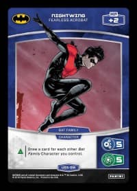 Nightwing - Fearless Acrobat - Batman - MetaX TCG card