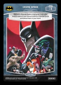 Crime Spree - Batman - MetaX TCG card