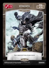 1 Strength (U85-BM) - Batman - MetaX TCG card