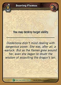 Searing Flames - Onyxia's Lair - WoW card