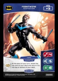 Nightwing - Adopted Son - Batman - MetaX TCG card