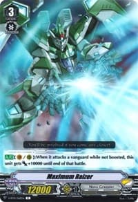 Maximum Raizer - V-BT01: Unite! Team Q4 - Cardfight Vanguard card