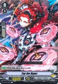 Tap the Hyper - V-BT01: Unite! Team Q4 - Cardfight Vanguard card