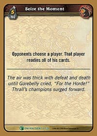 Seize the Moment - Onyxia's Lair - WoW card