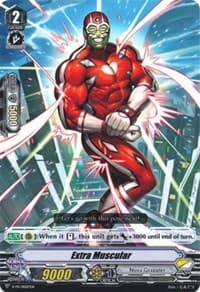 Extra Muscular - V Promo Cards - Cardfight Vanguard card