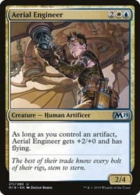 Aerial Engineer - Core Set 2019 - Magic: The Gathering card