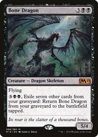 Bone Dragon - Core Set 2019 - Magic: The Gathering card