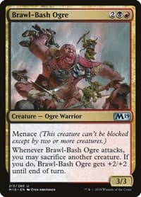 Brawl-Bash Ogre - Core Set 2019 - Magic: The Gathering card