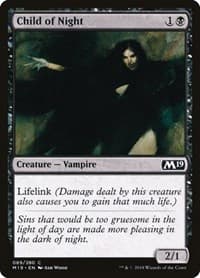 Child of Night - Core Set 2019 - Magic: The Gathering card