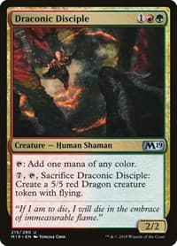 Draconic Disciple - Core Set 2019 - Magic: The Gathering card