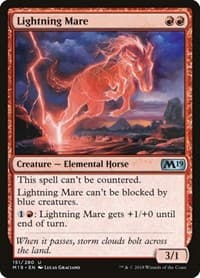 Lightning Mare - Core Set 2019 - Magic: The Gathering card