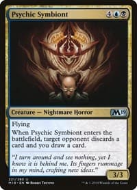 Psychic Symbiont - Core Set 2019 - Magic: The Gathering card