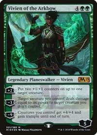 Vivien of the Arkbow - Core Set 2019 - Magic: The Gathering card