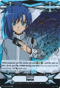Imaginary Gift [Force] - Aichi Sendou (Hot Stamped) - Gift Markers - Cardfight Vanguard card