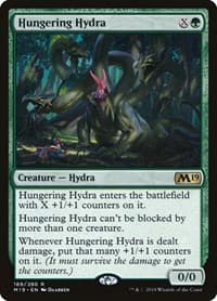 Hungering Hydra - Core Set 2019 - Magic: The Gathering card