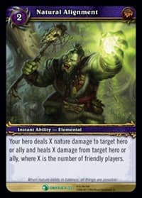 Natural Alignment - Onyxia's Lair Treasure - WoW card