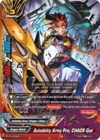Autodeity Army Pro, CHAOS Gao - Promo Cards - Future Card BuddyFight card