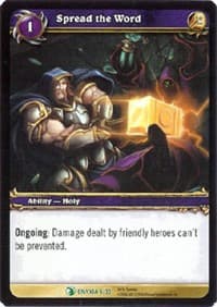 Spread the Word - Onyxia's Lair Treasure - WoW card