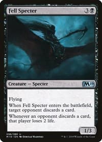Fell Specter - Core Set 2019 - Magic: The Gathering card