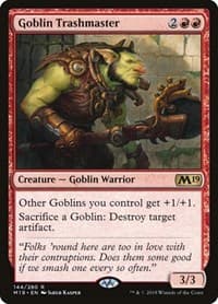 Goblin Trashmaster - Core Set 2019 - Magic: The Gathering card