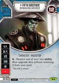 Fifth Brother - Intimidating Enforcer - Way of the Force - Star Wars: Destiny card