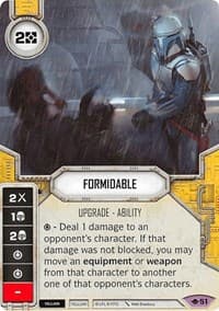 Formidable - Way of the Force - Star Wars: Destiny card