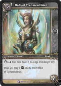 Halo of Transcendence - Onyxia's Lair Treasure - WoW card