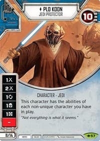 Plo Koon - Jedi Protector - Way of the Force - Star Wars: Destiny card