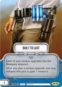 Built to Last - Way of the Force - Star Wars: Destiny card