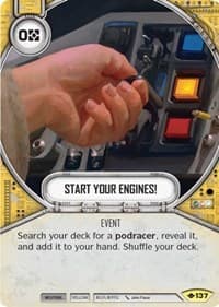 Start Your Engines! - Way of the Force - Star Wars: Destiny card