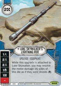 Luke Skywalker's Lightning Rod - Way of the Force - Star Wars: Destiny card