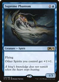 Supreme Phantom - Core Set 2019 - Magic: The Gathering card