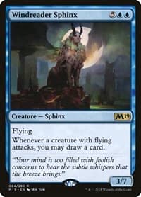 Windreader Sphinx - Core Set 2019 - Magic: The Gathering card
