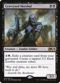 Graveyard Marshal - Core Set 2019 - Magic: The Gathering card