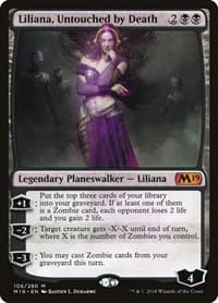 Liliana, Untouched by Death - Core Set 2019 - Magic: The Gathering card