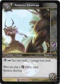 Nemesis Skullcap - Onyxia's Lair Treasure - WoW card