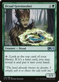 Dryad Greenseeker - Core Set 2019 - Magic: The Gathering card