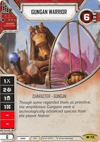 Gungan Warrior - Way of the Force - Star Wars: Destiny card