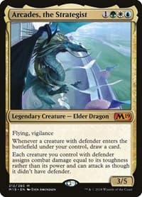 Arcades, the Strategist - Core Set 2019 - Magic: The Gathering card