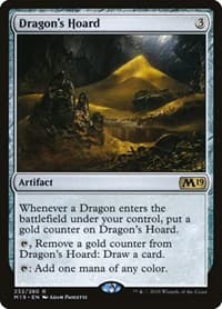 Dragon's Hoard - Core Set 2019 - Magic: The Gathering card