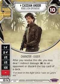 Cassian Andor - Rebellion Operative - Way of the Force - Star Wars: Destiny card